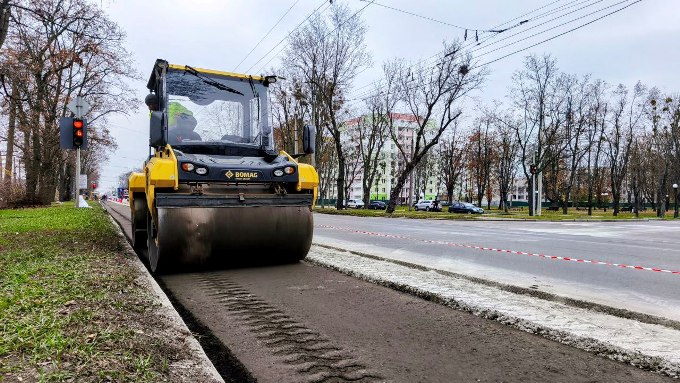 Харків відновив понад 330 тис. кв. м доріг у 2025 році
